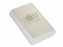 Портативный аккумулятор power bank с лазерной гравировкой.