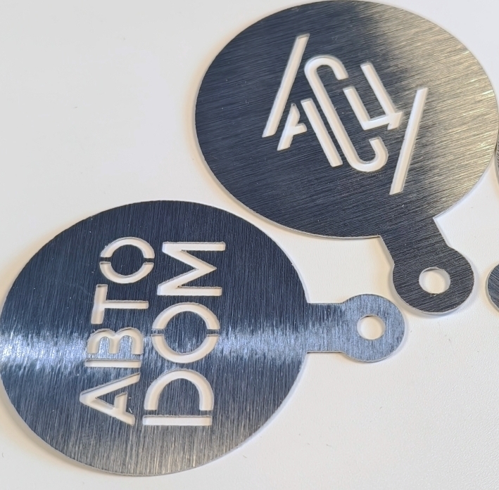 Трафарет для кофе из алюминия 