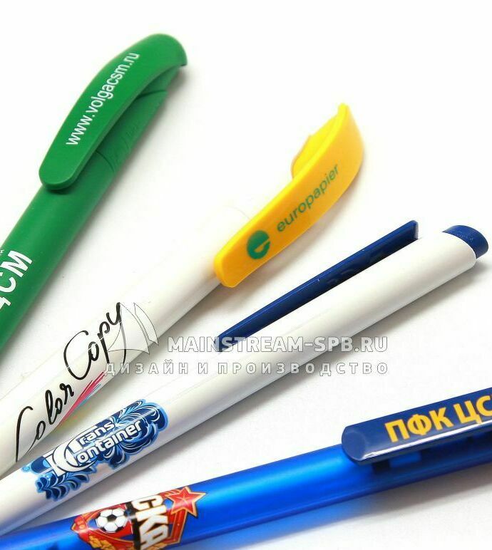 Ручки с полноцветной УФ-печатью