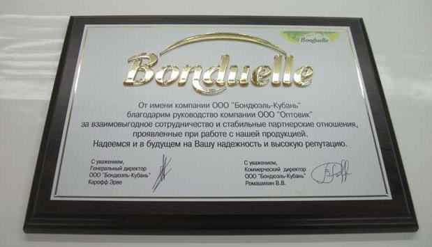 Диплом с объемным логотипом, акрил, аппликация, УФ-печать.